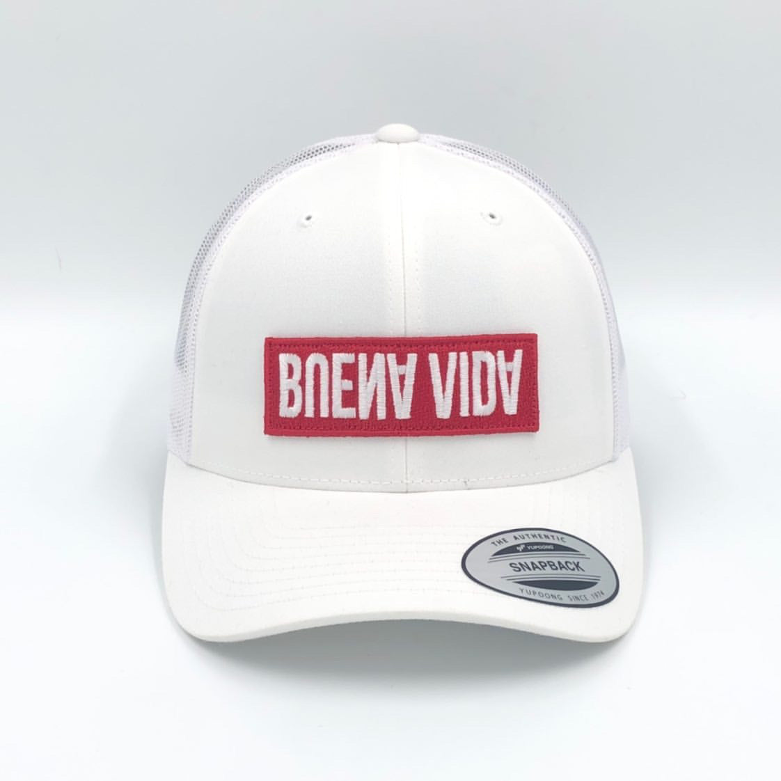 Snapback blanca -“Buena Vida” Edición Limitada 10 uni