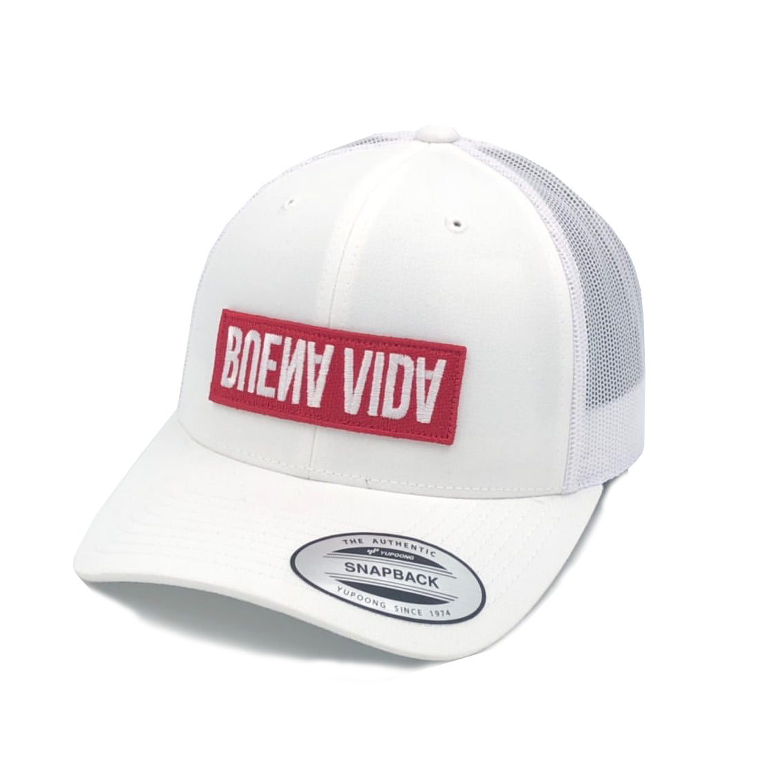 Snapback blanca -“Buena Vida” Edición Limitada 10 uni